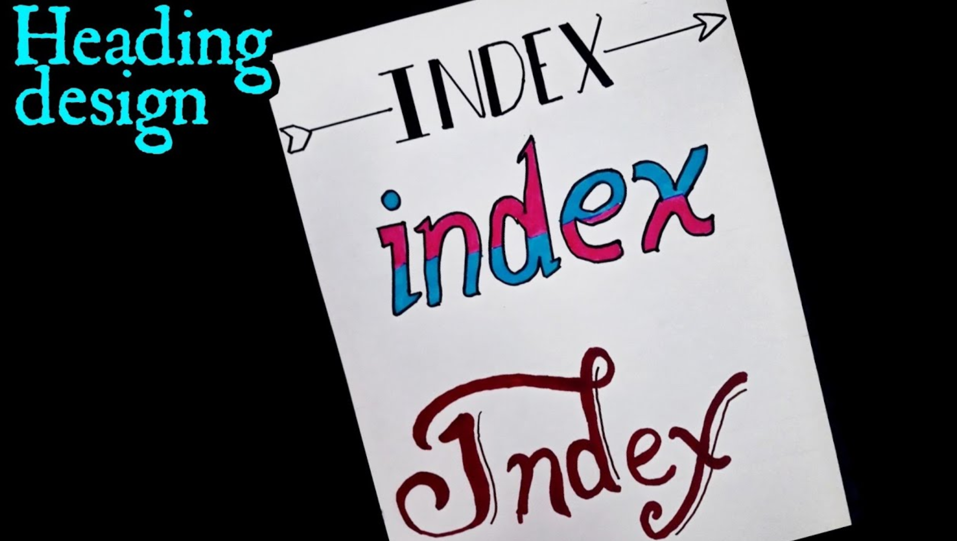 index page generator